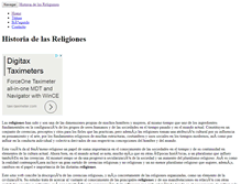 Tablet Screenshot of historia-religiones.com.ar